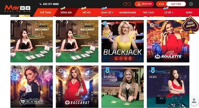 Live casino – Sân chơi hấp dẫn, kiếm tiền đều tay